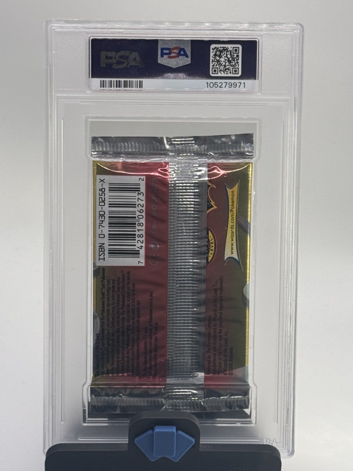 PSA 10 Neo Genesis 2000 Booster Pack Meganium – Photo 3