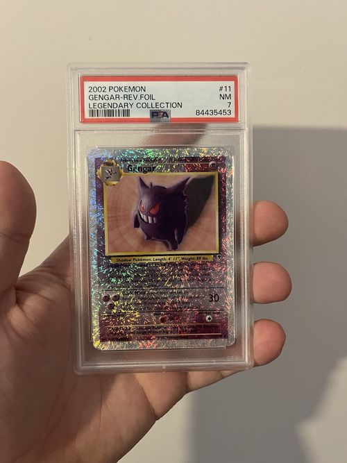 PSA 7 legendary Collection Reverse Foil Gengar 11/110